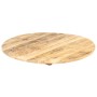 Superficie de mesa redonda madera maciza de mango 15-16 mm 70cm de vidaXL, Tableros para mesas - Ref: Foro24-286002, Precio: ...