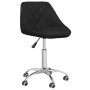 Silla de oficina giratoria de cuero sintético negro de vidaXL, Sillas de oficina - Ref: Foro24-335190, Precio: 88,94 €, Descu...