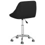 Silla de oficina giratoria de cuero sintético negro de vidaXL, Sillas de oficina - Ref: Foro24-335190, Precio: 88,94 €, Descu...