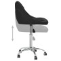 Silla de oficina giratoria de cuero sintético negro de vidaXL, Sillas de oficina - Ref: Foro24-335190, Precio: 88,94 €, Descu...