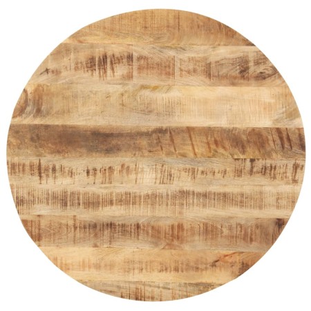 Superficie de mesa redonda madera maciza de mango 25-27 mm 70cm de vidaXL, Tableros para mesas - Ref: Foro24-286007, Precio: ...