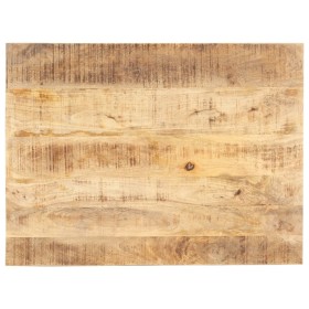 Tischoberfläche aus massivem Mangoholz 15–16 mm, 90 x 70 cm von vidaXL, Tischplatten - Ref: Foro24-286018, Preis: 101,79 €, R...