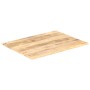 Tischoberfläche aus massivem Mangoholz 15–16 mm, 90 x 70 cm von vidaXL, Tischplatten - Ref: Foro24-286018, Preis: 101,79 €, R...