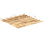 Tischoberfläche aus massivem Mangoholz 15–16 mm, 80 x 80 cm von vidaXL, Tischplatten - Ref: Foro24-286019, Preis: 99,33 €, Ra...