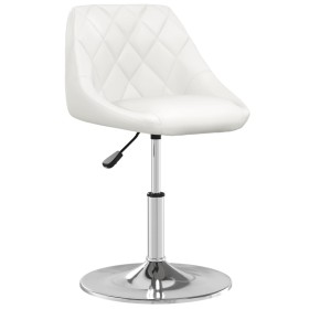 White Faux Leather Kitchen Stool by vidaXL, Kitchen stools - Ref: Foro24-3088655, Price: 78,07 €, Discount: %