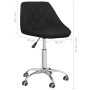 Swivel dining chair in black synthetic leather by vidaXL, dining chairs - Ref: Foro24-3088686, Price: 88,94 €, Discount: %