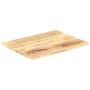 Tischoberfläche aus massivem Mangoholz, 25–27 mm, 90 x 60 cm von vidaXL, Tischplatten - Ref: Foro24-286023, Preis: 92,99 €, R...