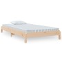 Cama apilable de madera pino maciza 80x200 cm de vidaXL, Camas y somieres - Ref: Foro24-820402, Precio: 110,87 €, Descuento: %