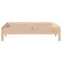 Cama apilable de madera pino maciza 80x200 cm de vidaXL, Camas y somieres - Ref: Foro24-820402, Precio: 110,87 €, Descuento: %