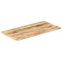 Solid mango wood table top 25-27 mm 100x60 cm by vidaXL, Table tops - Ref: Foro24-286024, Price: 96,01 €, Discount: %