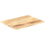 Superficie de mesa madera maciza de mango 25-27 mm 80x70 cm de vidaXL, Tableros para mesas - Ref: Foro24-286028, Precio: 127,...