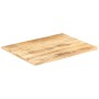 Solid mango wood table surface 25-27 mm 80x70 cm by vidaXL, Table tops - Ref: Foro24-286028, Price: 127,99 €, Discount: %