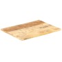 Superficie de mesa madera maciza de mango 25-27 mm 90x70 cm de vidaXL, Tableros para mesas - Ref: Foro24-286029, Precio: 105,...