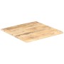 Solid mango wood table surface 25-27 mm 80x80 cm by vidaXL, Table tops - Ref: Foro24-286030, Price: 117,55 €, Discount: %