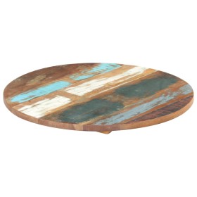 Round table top 50 cm 25-27 mm solid recycled wood by vidaXL, Table tops - Ref: Foro24-286037, Price: 45,99 €, Discount: %