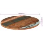 Round table top 70 cm 25-27 mm solid recycled wood by vidaXL, Table tops - Ref: Foro24-286039, Price: 92,99 €, Discount: %