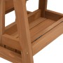 Folding solid fir wood stool with steps by vidaXL, Stair stools - Ref: Foro24-315299, Price: 72,78 €, Discount: %