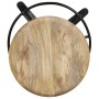 Kitchen stools 2 units solid mango wood 66 cm by vidaXL, Kitchen stools - Ref: Foro24-321962, Price: 171,36 €, Discount: %