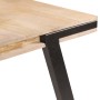 Mesa de comedor de madera maciza de mango 180x90x76 cm de vidaXL, Mesas de cocina y de comedor - Ref: Foro24-288119, Precio: ...