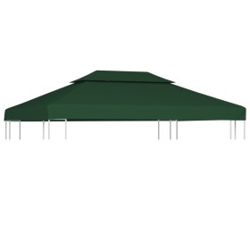 Replacement gazebo cover 310 g/m² green 3x4 m by vidaXL, Covers for tents and gazebos - Ref: Foro24-40882, Price: 77,99 €, Di...