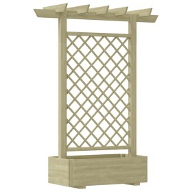 Pergola mit Holzpflanzkasten 162x56x204 cm von vidaXL, Pergolen, Bögen und Gartenspaliere - Ref: Foro24-41702, Preis: 170,99 ...