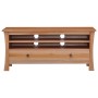 Solid mahogany wood TV cabinet 100x30x45 cm by vidaXL, TV Furniture - Ref: Foro24-288303, Price: 138,53 €, Discount: %