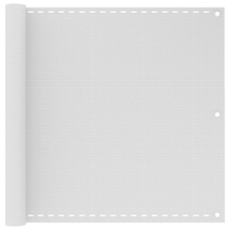 Toldo para balcón HDPE 90x600 cm blanco de vidaXL, Sombrillas - Ref: Foro24-42323, Precio: 33,99 €, Descuento: %