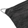 Square HDPE shade sail 3.6x3.6 m in anthracite grey color. by vidaXL, Umbrellas - Ref: Foro24-42277, Price: 36,99 €, Discount: %