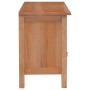 Mueble para TV madera maciza de caoba 100x30x45 cm de vidaXL, Muebles TV - Ref: Foro24-288303, Precio: 138,53 €, Descuento: %