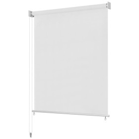 Outdoor roller blind 220x140 cm white by vidaXL, Blinds and blinds - Ref: Foro24-43466, Price: 56,99 €, Discount: %