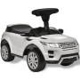 White toy car with music, Land Rover 348 model