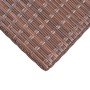 Brown synthetic rattan garden table 110x60x67 cm by vidaXL, Garden tables - Ref: Foro24-46443, Price: 138,99 €, Discount: %