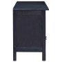 Mueble para TV madera maciza de caoba negro café 100x30x45 cm de vidaXL, Muebles TV - Ref: Foro24-288305, Precio: 154,84 €, D...