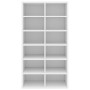 White plywood shoe cabinet 54x34x100.5 cm by vidaXL, Shoe racks and shoe organizers - Ref: Foro24-800396, Price: 78,70 €, Dis...