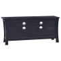 Mueble para TV madera maciza de caoba negro café 100x30x45 cm de vidaXL, Muebles TV - Ref: Foro24-288305, Precio: 154,84 €, D...