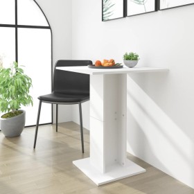 White plywood bistro table 60x60x75 cm by vidaXL, Kitchen and dining tables - Ref: Foro24-802102, Price: 34,85 €, Discount: %