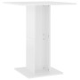 Plywood white glossy bistro table 60x60x75 cm by vidaXL, Kitchen and dining tables - Ref: Foro24-802108, Price: 35,80 €, Disc...