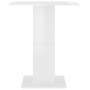 Plywood white glossy bistro table 60x60x75 cm by vidaXL, Kitchen and dining tables - Ref: Foro24-802108, Price: 35,80 €, Disc...