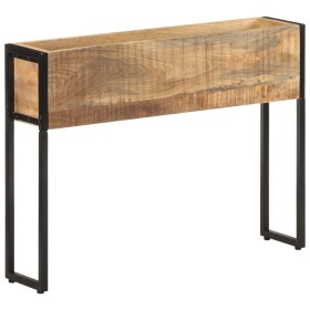 Jardinera de madera de mango rugosa 90x20x68 cm de vidaXL, Maceteros y jardineras - Ref: Foro24-321938, Precio: 92,72 €, Desc...