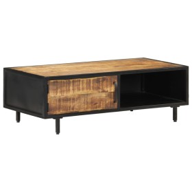 Mesa de centro de madera de mango rugosa 105x50x35 cm de vidaXL, Mesas de centro - Ref: Foro24-288471, Precio: 237,99 €, Desc...