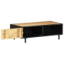 Rough mango wood coffee table 105x50x35 cm by vidaXL, Coffee table - Ref: Foro24-288471, Price: 236,92 €, Discount: %