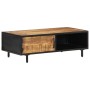 Rough mango wood coffee table 105x50x35 cm by vidaXL, Coffee table - Ref: Foro24-288471, Price: 236,92 €, Discount: %