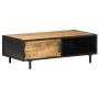 Rough mango wood coffee table 105x50x35 cm by vidaXL, Coffee table - Ref: Foro24-288471, Price: 236,92 €, Discount: %