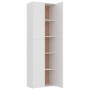 White plywood office cabinet 60x32x190 cm by vidaXL, Filing cabinets - Ref: Foro24-800297, Price: 191,10 €, Discount: %