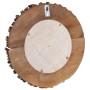 Round teak wall mirror 40 cm by vidaXL, Mirrors - Ref: Foro24-288801, Price: 56,54 €, Discount: %