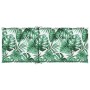 4pcs High Back Chair Cushions Leaf Print Fabric by vidaXL, Cushions for chairs and sofas - Ref: Foro24-361245, Price: 45,99 €...