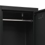 Black steel locker 38x45x180 cm by vidaXL, Lockers and storage cabinets - Ref: Foro24-339778, Price: 170,38 €, Discount: %