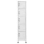 Light gray steel locker 38x40x180 cm by vidaXL, Lockers and storage cabinets - Ref: Foro24-339789, Price: 202,14 €, Discount: %