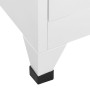 Light gray steel locker 38x40x180 cm by vidaXL, Lockers and storage cabinets - Ref: Foro24-339789, Price: 202,14 €, Discount: %