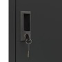 Anthracite grey steel locker 38x40x180 cm by vidaXL, Lockers and storage cabinets - Ref: Foro24-339795, Price: 189,23 €, Disc...